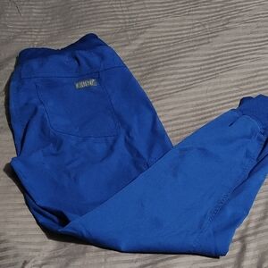 Med Couture Royal Blue Scrub Pants